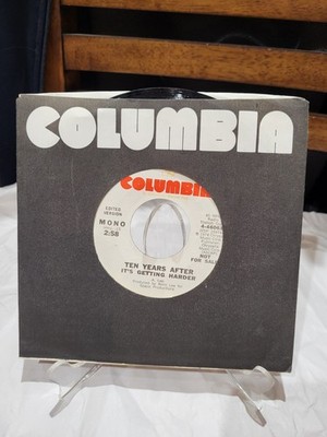 Ten Years After   It's Getting Harder 1974 Promo NM  Columbia 45 WLP
