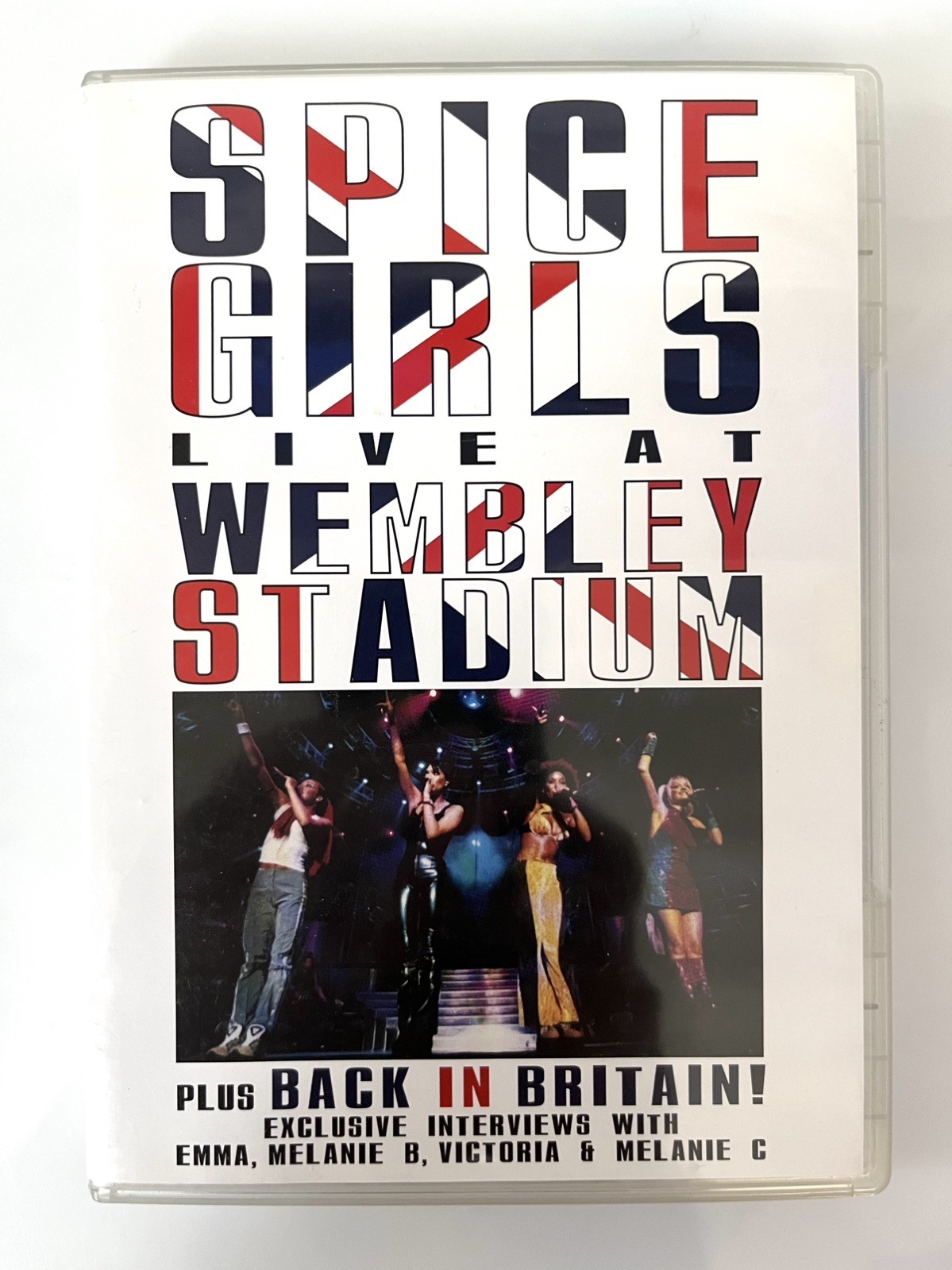 DVD SPICE GIRLS LIVE AT WEMBLEY STADIUM + Back In Britain Exclusive Interviews