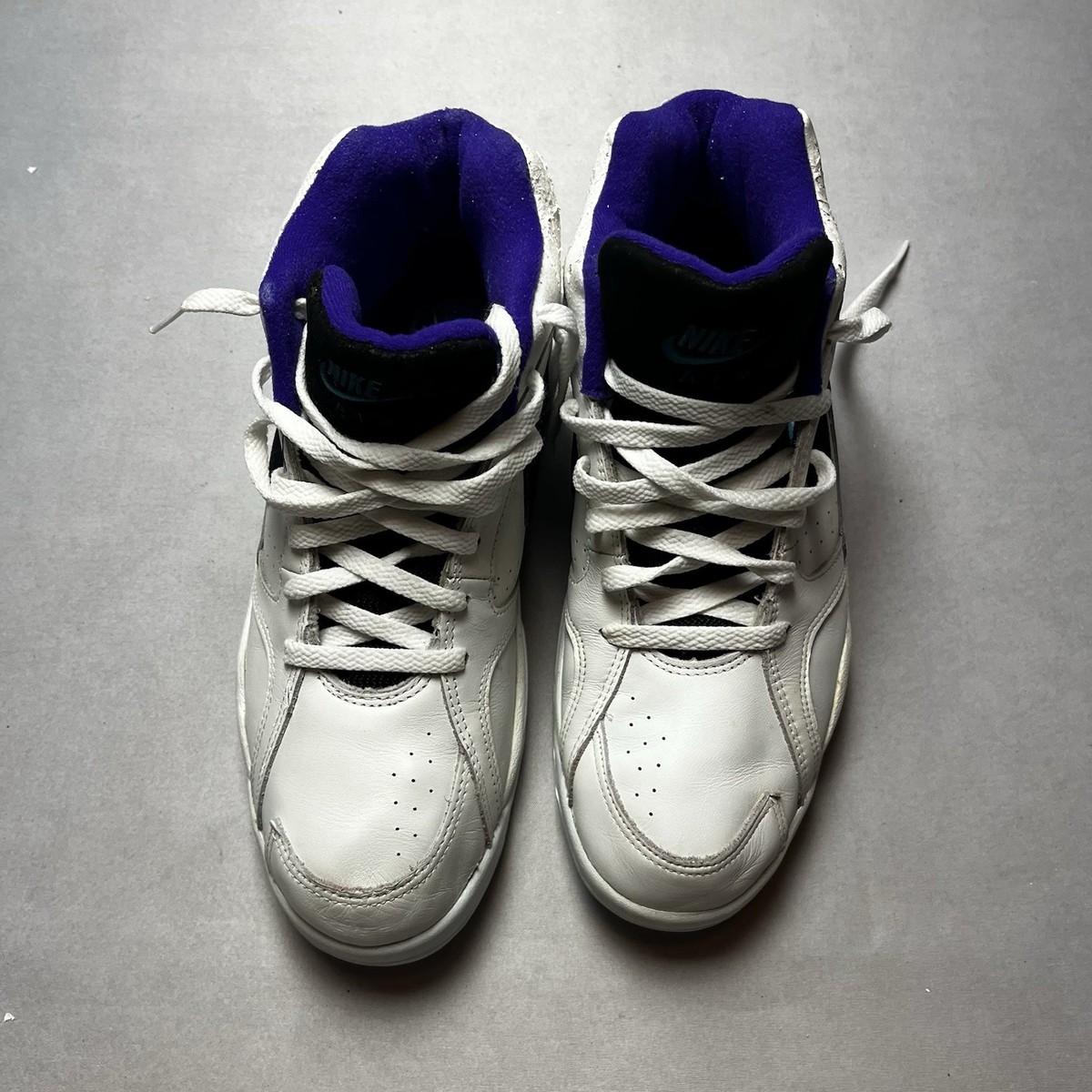 Vintage Deadstock 90s Nike Air Prop Mid Basketball Shoes 10 NOS | eBay