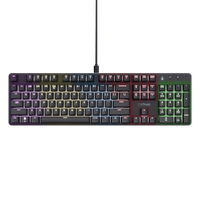 Trust Gxt 871 Zora Mechanische-Gaming-Tastatur, Schwarz #21476263