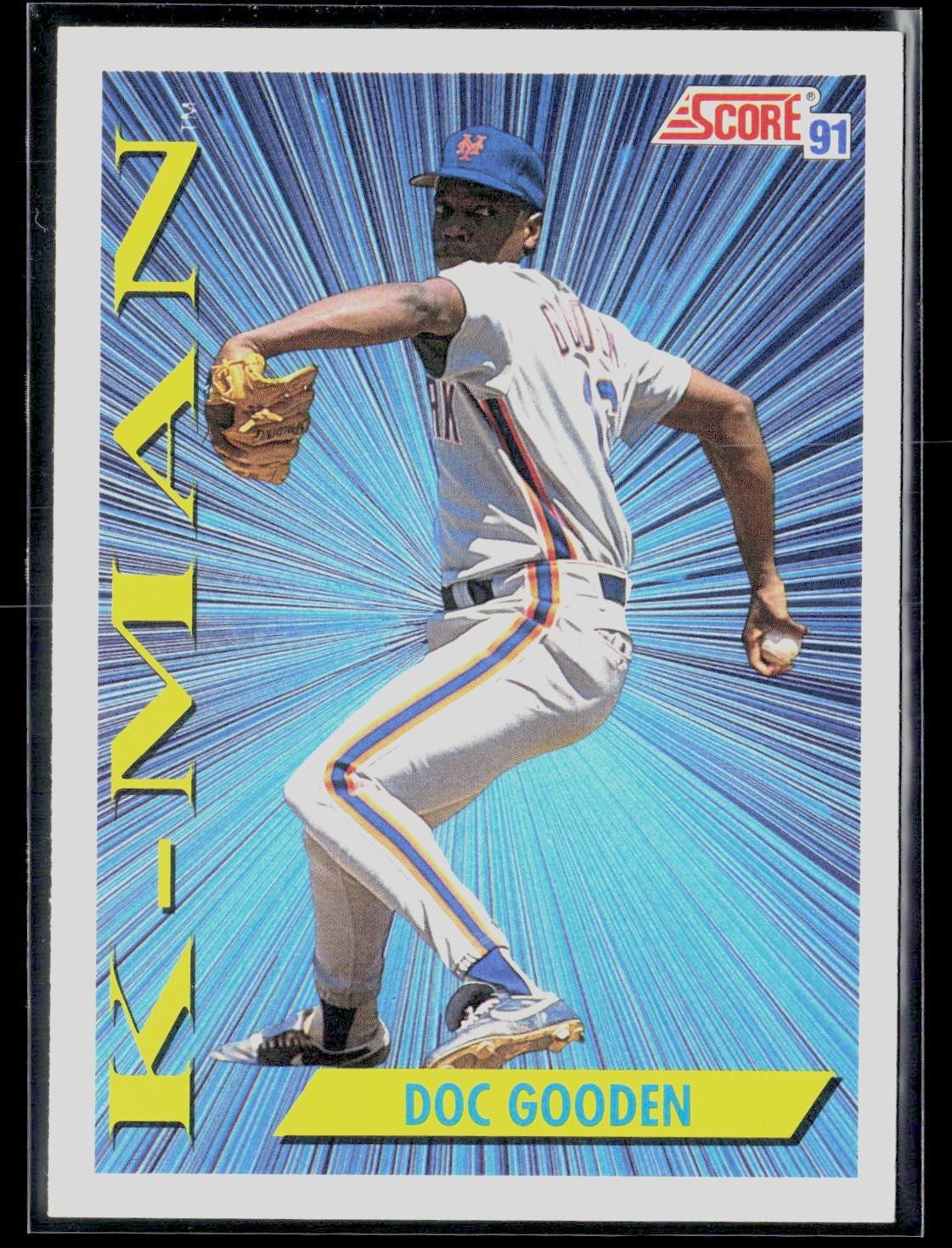Doc Gooden - 1991 Score New York Mets