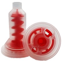 Dynamische Mischer  Rot  5 : 1  L&auml;nge 49,8mm  &Oslash; 15,8 mm (50 St&uuml;ck)