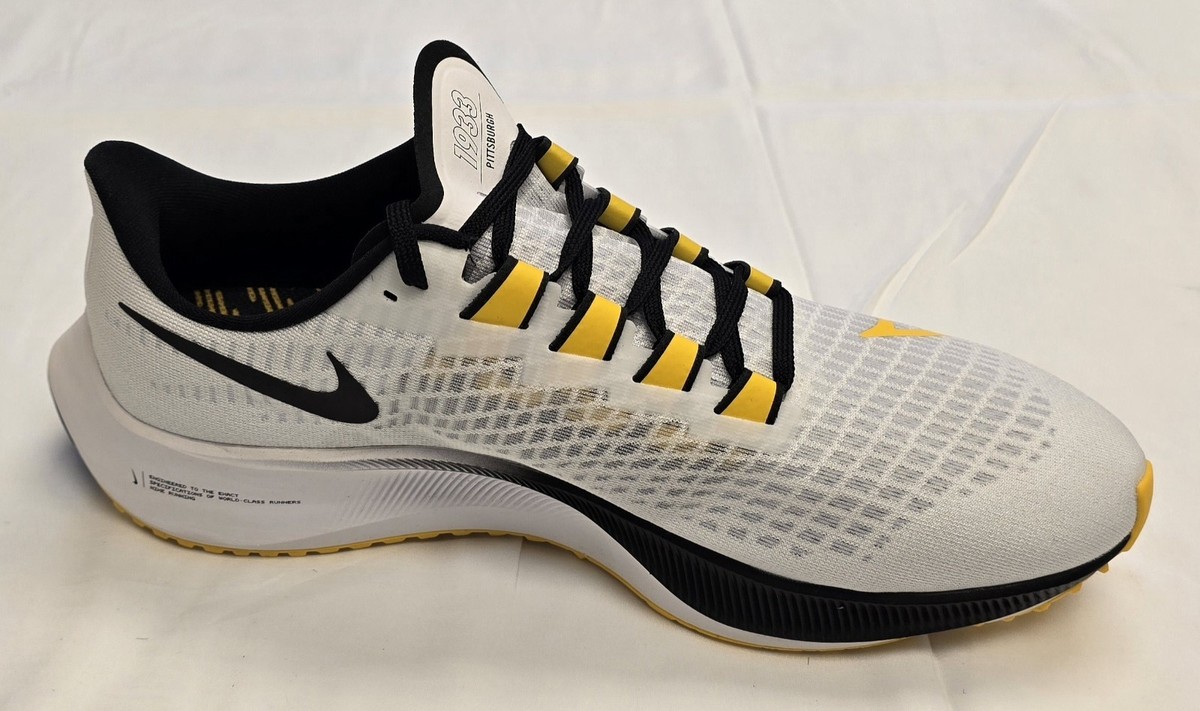 Nike Mens Air Zoom Pegasus 37 Pittsburgh Steelers Black Yellow CZ5463-100 Size 8 Nike Men main image 2