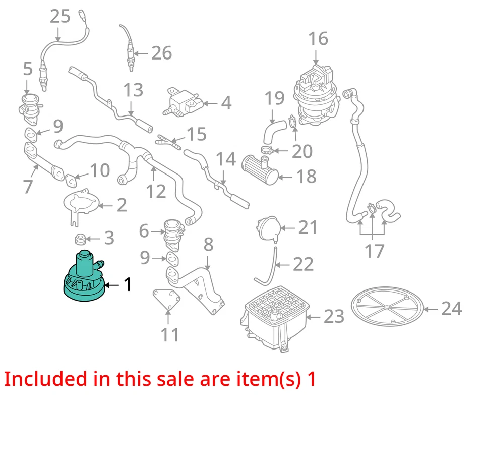 Bomba de inyección de aire Audi A6 Allroad 2003 2,7 L 7006369 Foto 3 de 4