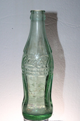 GREEN COVE SPRINGS FLA COCA COLA BOTTLE 6 OZ PATENT OFFICE 1955