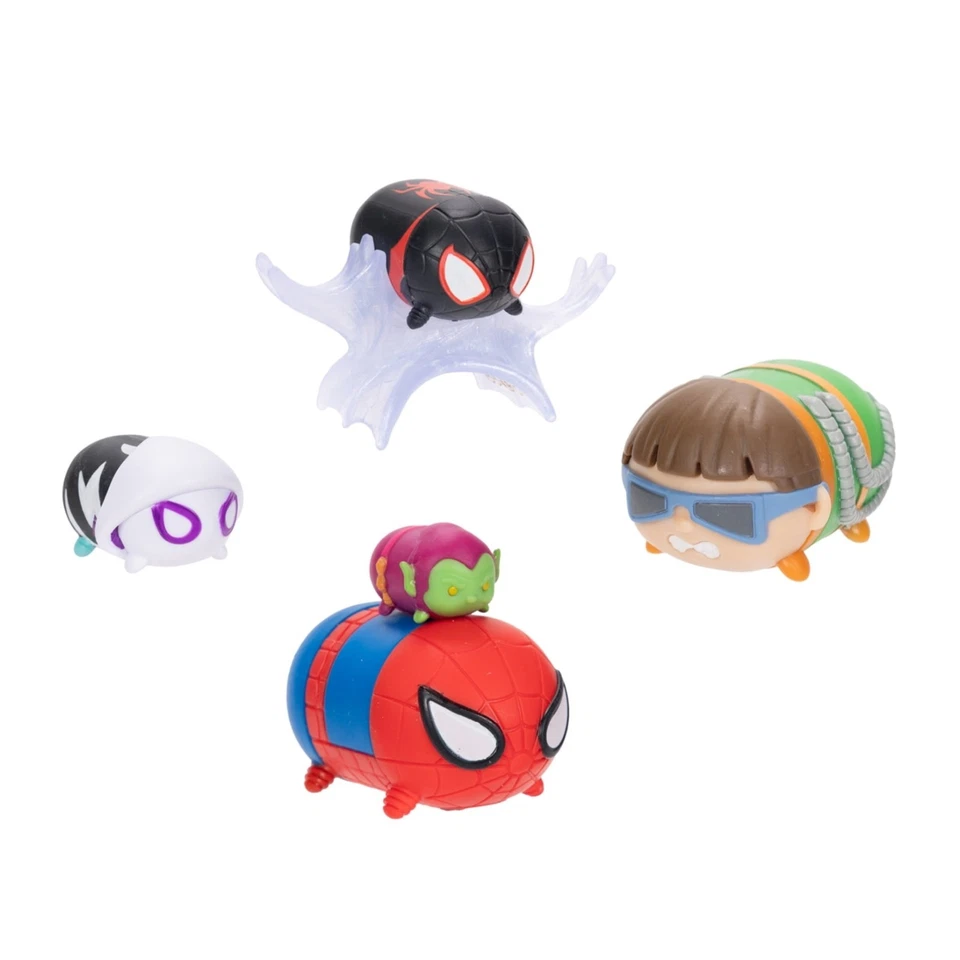 Disney Tsum Tsum Marvel Spidey-Sense Tingling Mini 6 Figure Set Mystery Box - Image 2 of 4
