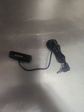 Sony Stereo Microphone Clip On w/ 3.5mm Jack - Tested  Works