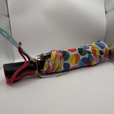 Totes Signature Polka Dot Umbrella Multicolor