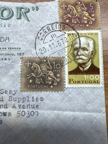 Portugues envelope and stamps - 第 2/3 張圖片