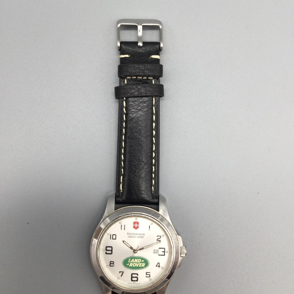 Vintage Victorinox Swiss Army Land Rover Mens Watch 39mm Date New