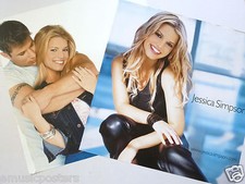 JESSICA SIMPSON "SWEET KISSES" 2-SIDED U.S. PROMO POSTER -Teen & Dance Pop Music