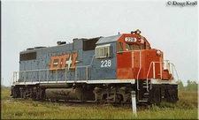 Detroit, Toledo & Ironton diesel decals, in N-scale AHG-28N