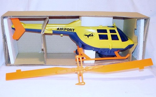 Alps 1:28 BELL JET RANGER AIRPORT Helicopter MB`76 RARE - Picture 2 of 4