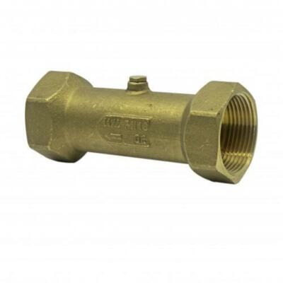 MESSING BSP DOPPELRÜCKSCHLAGVENTIL - DZR - Größen 1/2'' bis 2''