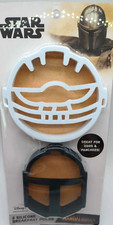 Star Wars The Mandalorian Silicone Pancake And Egg Breakfast Mold Two Piece Set