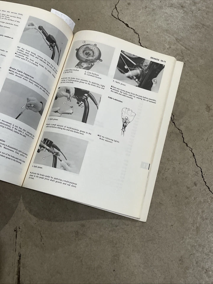 Kawasaki KLT160 1985 manual de servicio P/N 99924105201 Foto 3 de 4