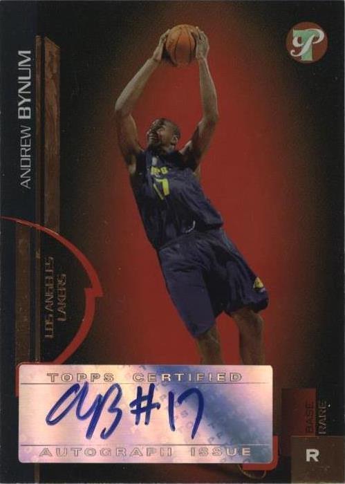 2005-06 Topps Pristine - Andrew Bynum #195 Uncirculated /20 (RC) for ...
