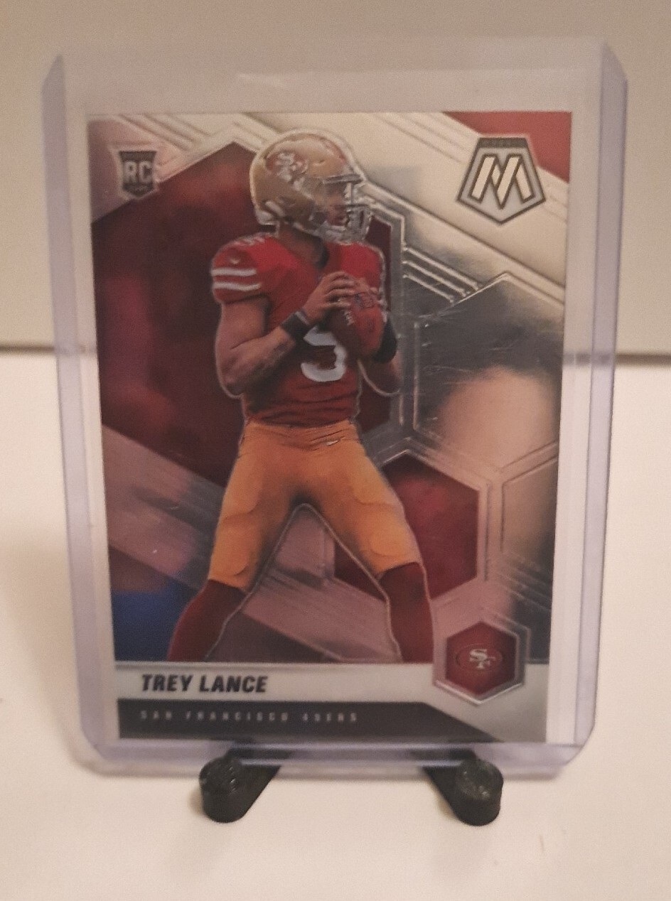 2021 Panini Mosaic Trey Lance Base RC Rookie #303