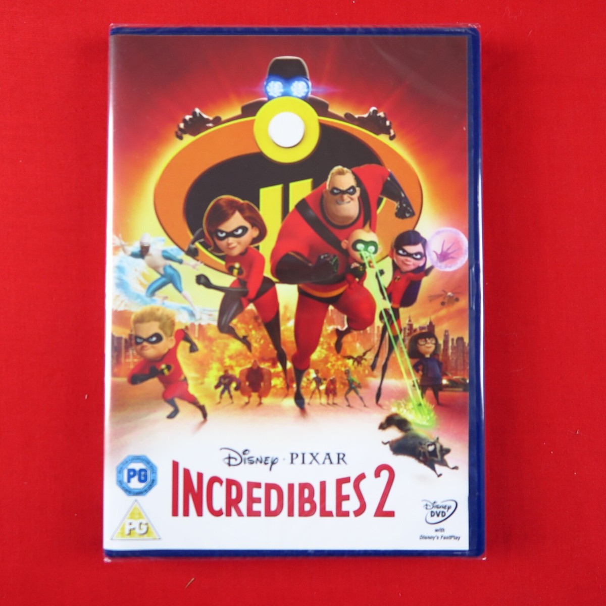 Disney Pixar Incredibles 2 (New & Sealed) DVD 8717418537111
