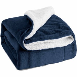 BEDSURE-Sherpa-Fleece-Blanket-Throw-Size-NavyBlue-Plush-Throw-Blanket-Fuzzy-Soft