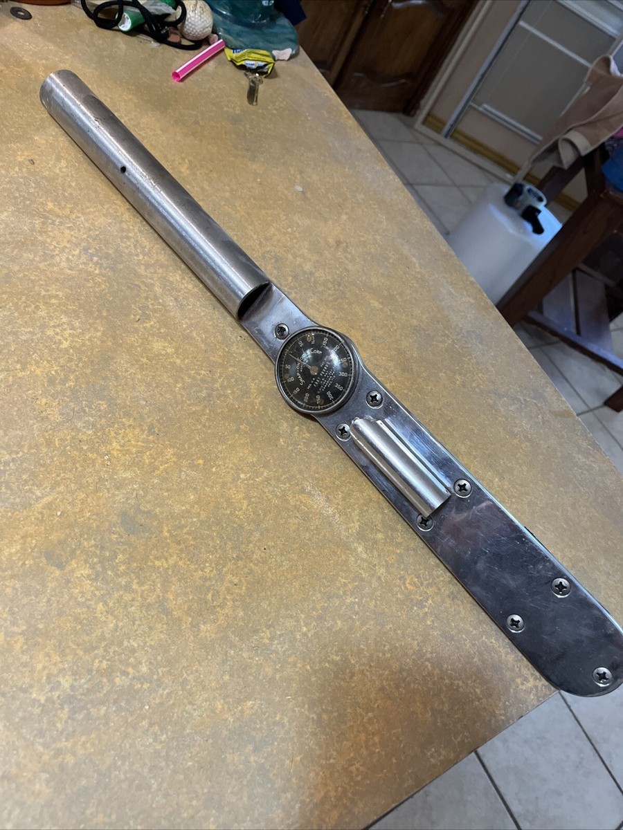 Vintage Snap-On Torqometer (TQ-352A) 3/4 Inch Drive 350ft