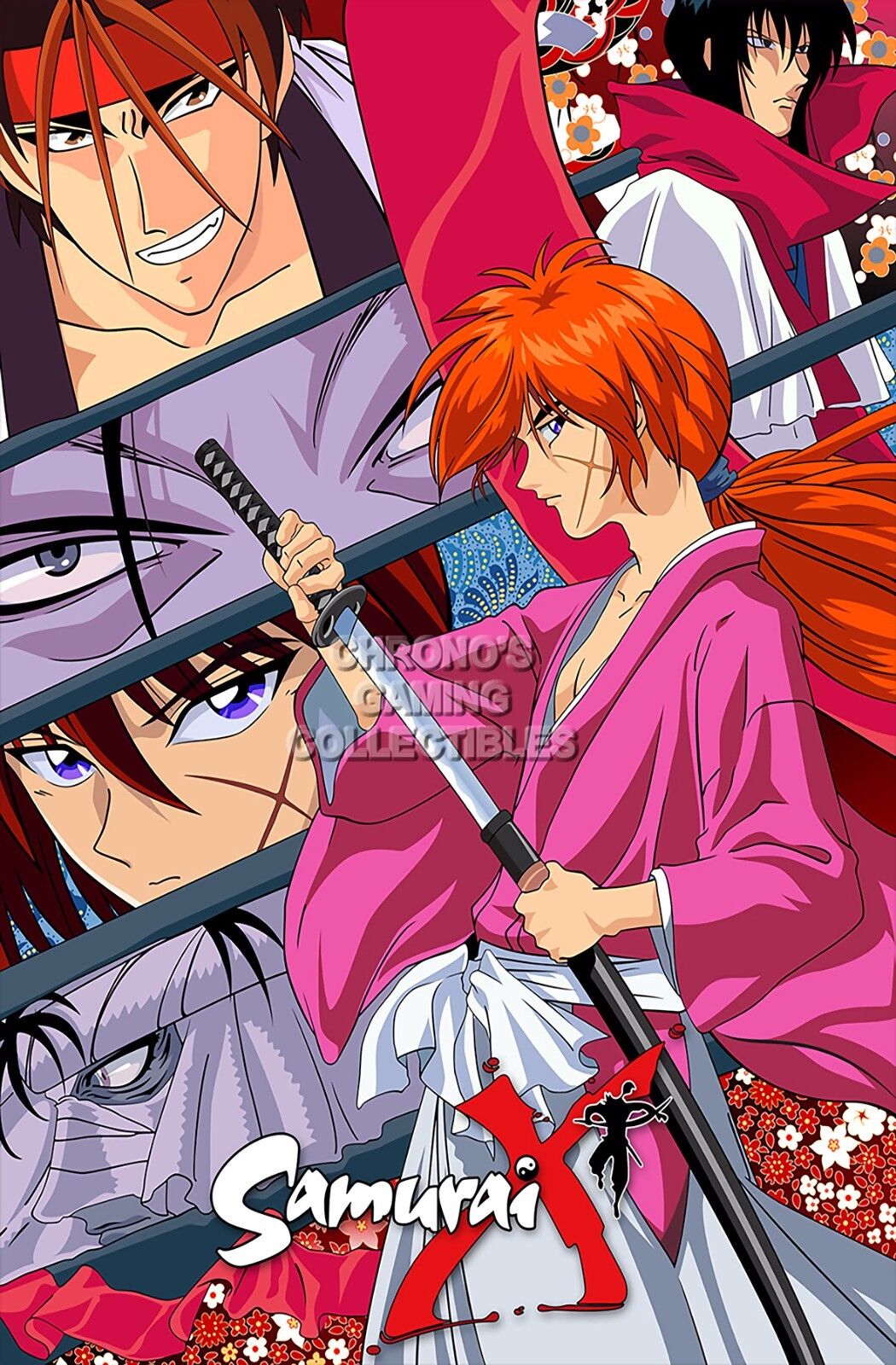 Rurouni Kenshin Samurai X Anime Premium POSTER MADE IN USA- ANI160