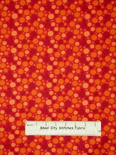Geometric Dots Red Fabric 100 Cotton By The Yard Springs Tonal Dot CP50901