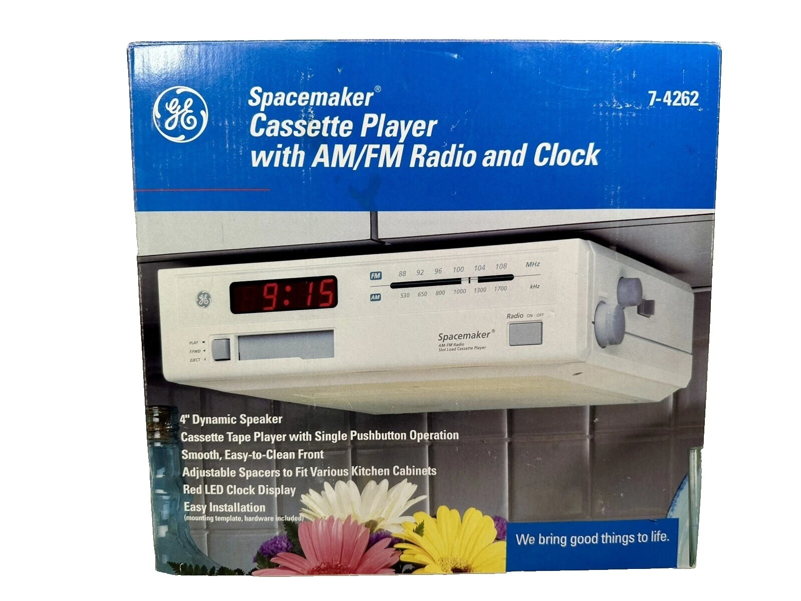 GE Plastic Alarm Clocks & Clock Radios