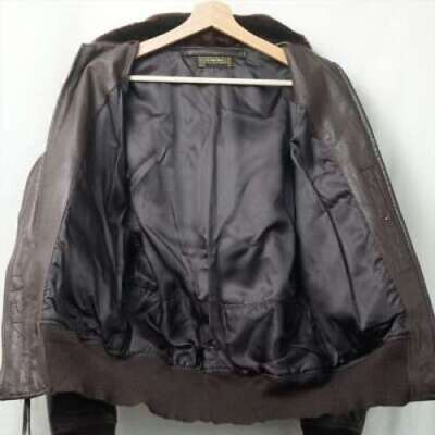 US Navy Vtg G-1 Flight Jacket MIL-J-7823 (AER) Size 40 Men's