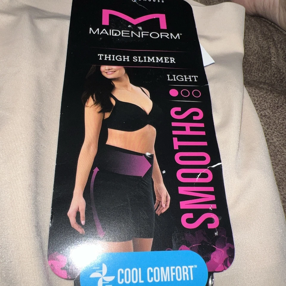 Maidenform is Cover Your Bases Control de Luz Muslo Slimmer DM0035, Nude, XL Foto 4 de 4