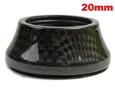 1-1/8" OMNI Racer WORLDS LIGHTEST Integrated Headset Conical Carbon Spacer 20mm