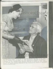 1958 Press Photo US Senator and Mrs. Spessard Holland in Bartow, Florida
