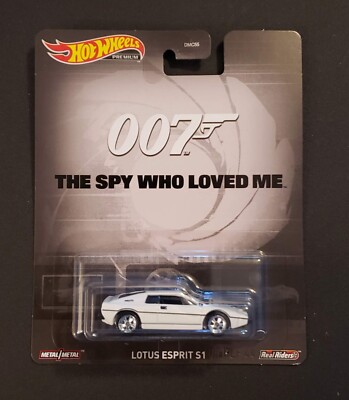 Hot Wheels 2014 James Bond 007 The Spy Who Loved Me Lotus Esprit S1 Premium 2019