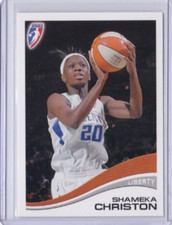 2007 Rittenhouse WNBA #73 SHAMEKA CHRISTON NEW YORK LIBERTY IDWN