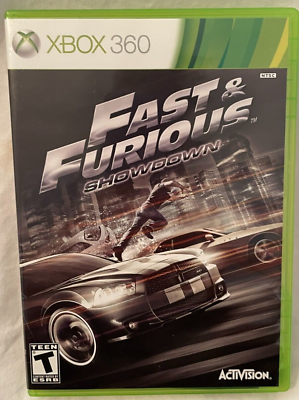 Fast & Furious XBOX 360 Authentic Tested Works Rated T