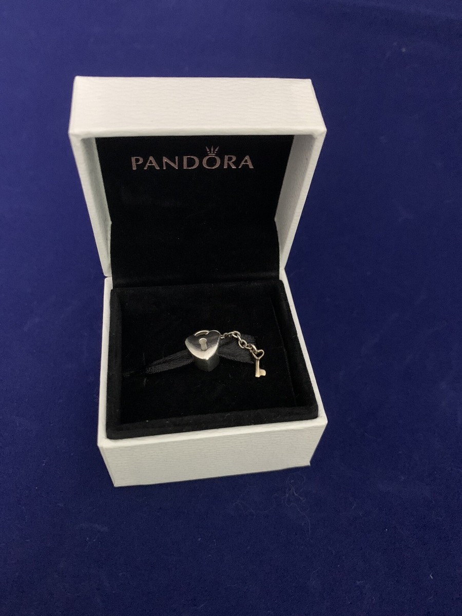 Pandora 790288 14K Gold Sterling Silver Key To My Heart Dangle