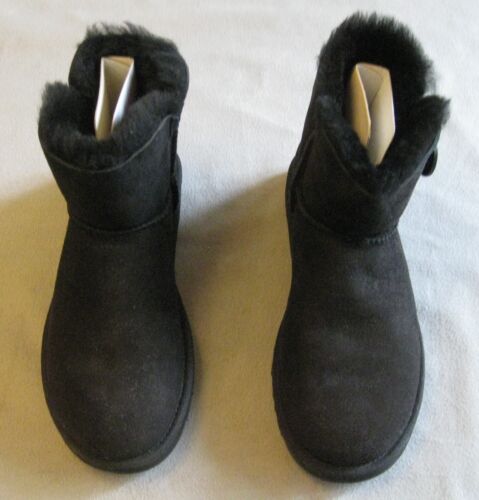 UGG Mini Bailey Button NEU Stiefel; Gr. 8; Damen schwarz; 3352 neu im Karton - Bild 3 von 11