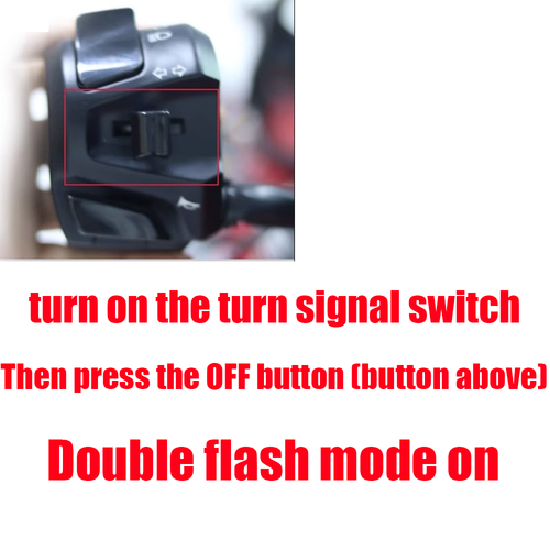 Module de signal double clignotant modifié pour LONCIN VOGE 300AC DS - Photo 3/8