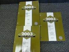 2003 Chevy 3500 Express Van Shop Service Repair Manual Set LS Extended 6.0L V8