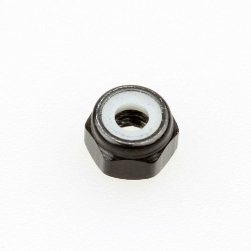 10PCS ALIENTAC Aluminum M3 Black Nylon Hex Insert Self-Lock Nuts - Picture 2 of 2