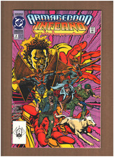 Armageddon: Inferno #2 DC Comics 1992 SGT. ROCK HAWKMAN HAWKGIRL NM- 9.2