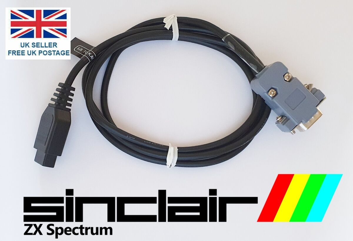 Sinclair ZX Spectrum +2 A/B or +3 Joystick Adapter SJS1 to Kempston cable Sinclair ZX Spectrum +2 A/B or +3 Joystick Adapter SJS1 to Kempston cable