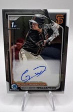 Guillermo Williamson 2024 Bowman Chrome Baseball 1st Bowman Chrome Auto #CPA-GWI