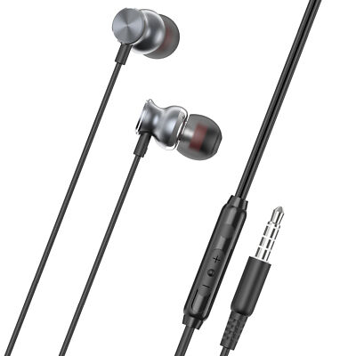 WIRED EARPHONES HI-FI SOUND HEADPHONES EARBUDS MIC HEADSET 3.5mm for TABLETS