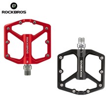 Pedales de bicicleta de montaña RockBros fibra de carbono cojinete sellado pedales de bicicleta 9/16"