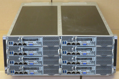 Supermicro SuperServer F618R3-FT CSE-418 8x X10DRFF Servers 16x E5-2650 v3 256GB