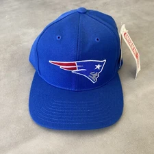 VTG American Needle NFL New England Patriots stitched wool blend snapback hat