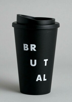 New High Quality The Barbican Art Gallery London Theatre Brutalist Reusable Cup 