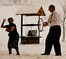 1960s Snowball Fight Sledding Sroki Poland Family 8mm Movie Film