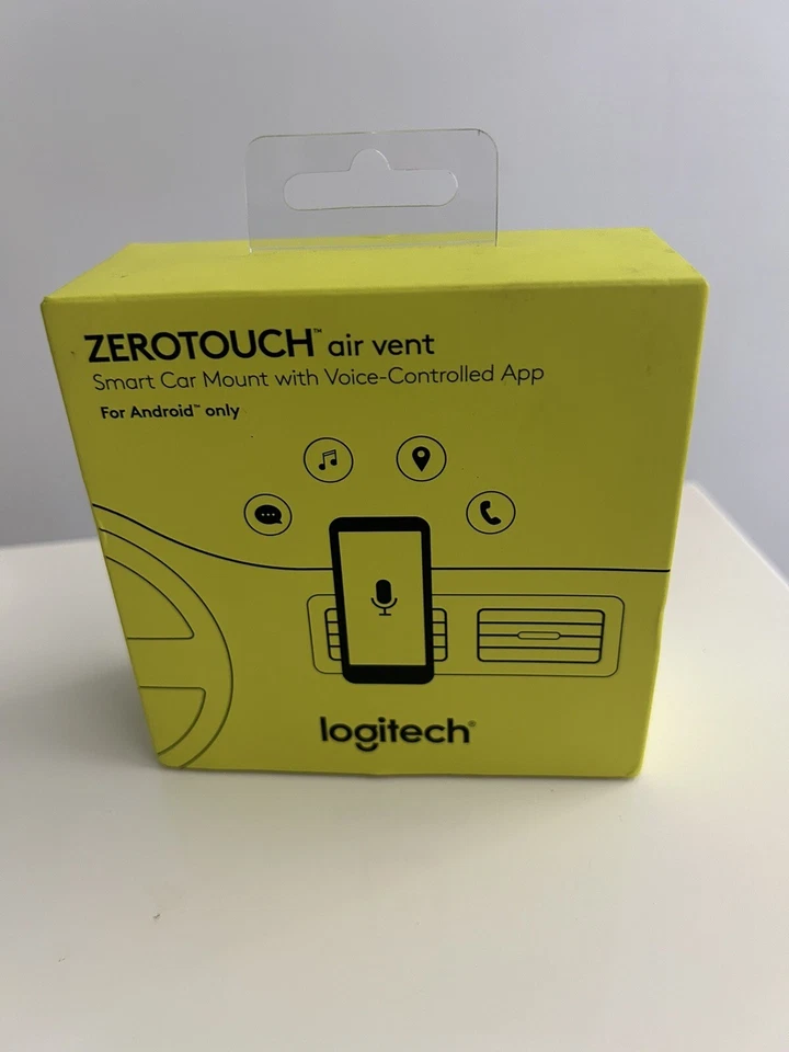 Logitech Zerotouch Smart Car Mount with Voice Controlled Android App Texting - Image 2 of 2